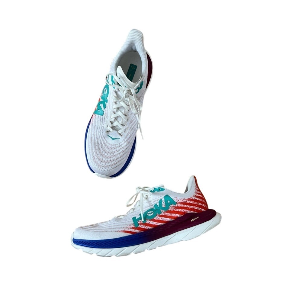 Hoka Mach 5 White Flame Women's Running Shoes comfort‎
